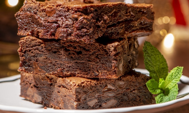 Easy AFTER EIGHT Mint Brownies Recipe