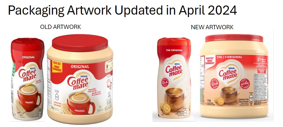 Coffe Mate Packaging Artwork