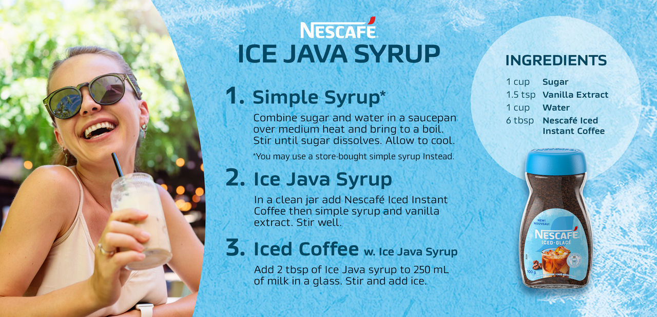 Ice Java Syrup recipe