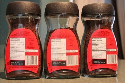 Nescafe jars