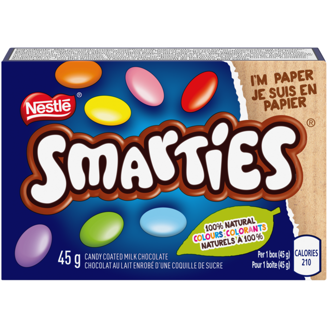 Nestle Smarties Milk Chocolate Candies, 38g The Taste Of Germany ...