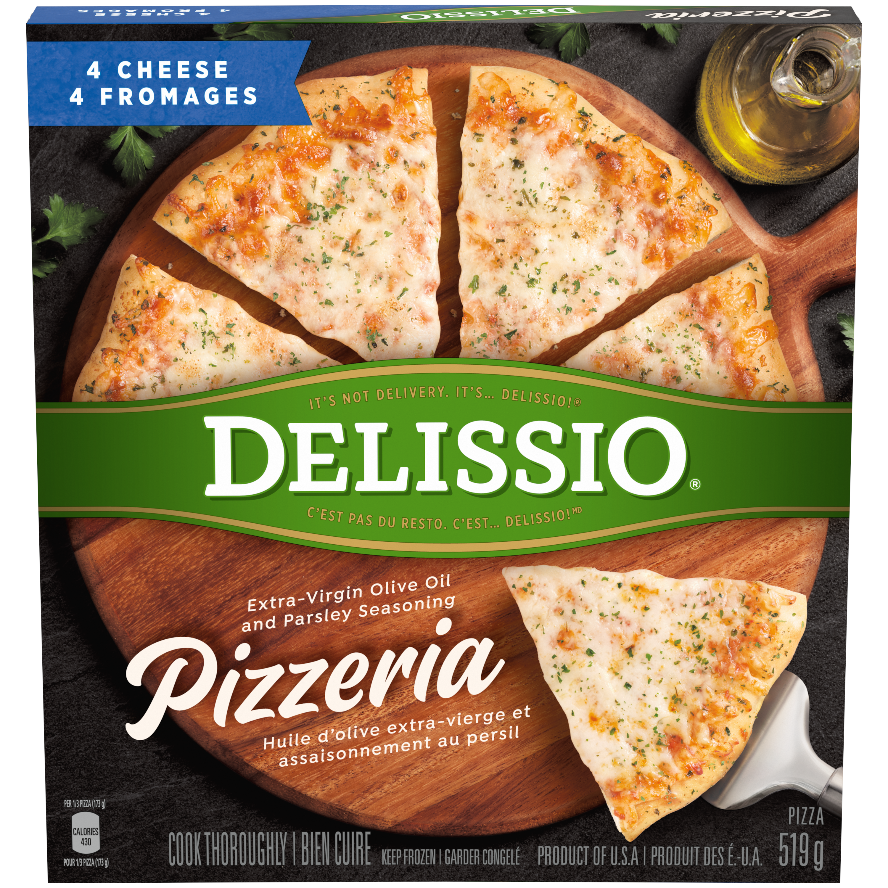 Pizzeria 4 Cheese Pizza – 519 g