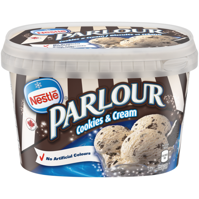 PARLOUR Cookies & Cream Frozen Dessert 1.5 L Tub