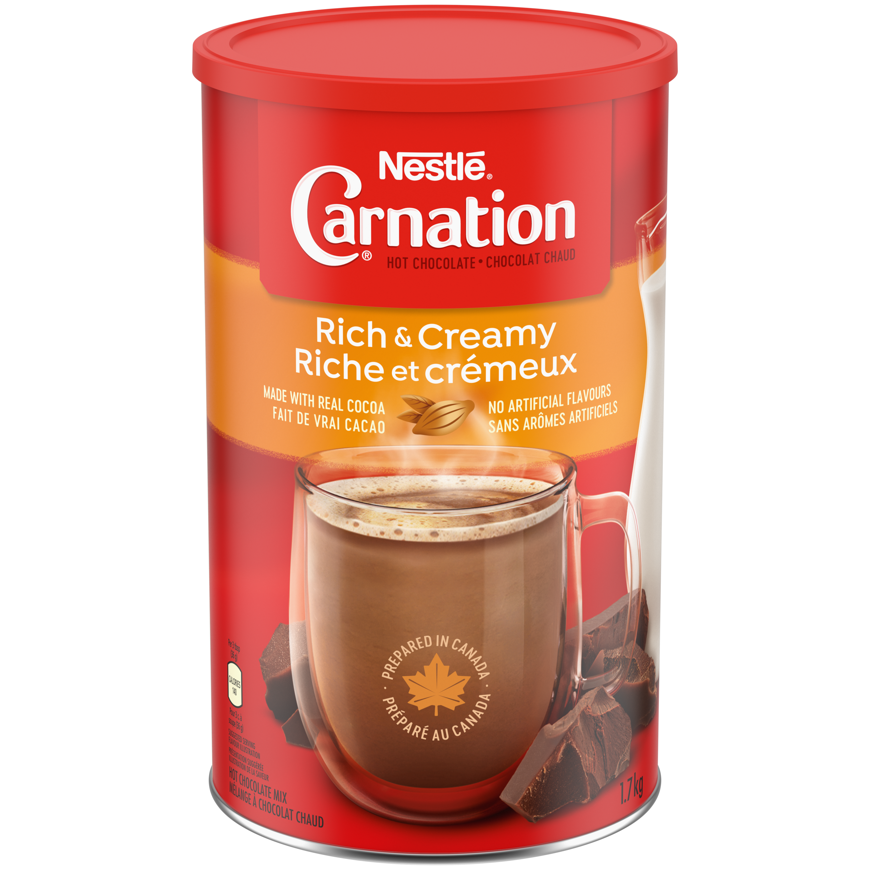  CARNATION Rich & Creamy Hot Chocolate Canister 1.7 kg