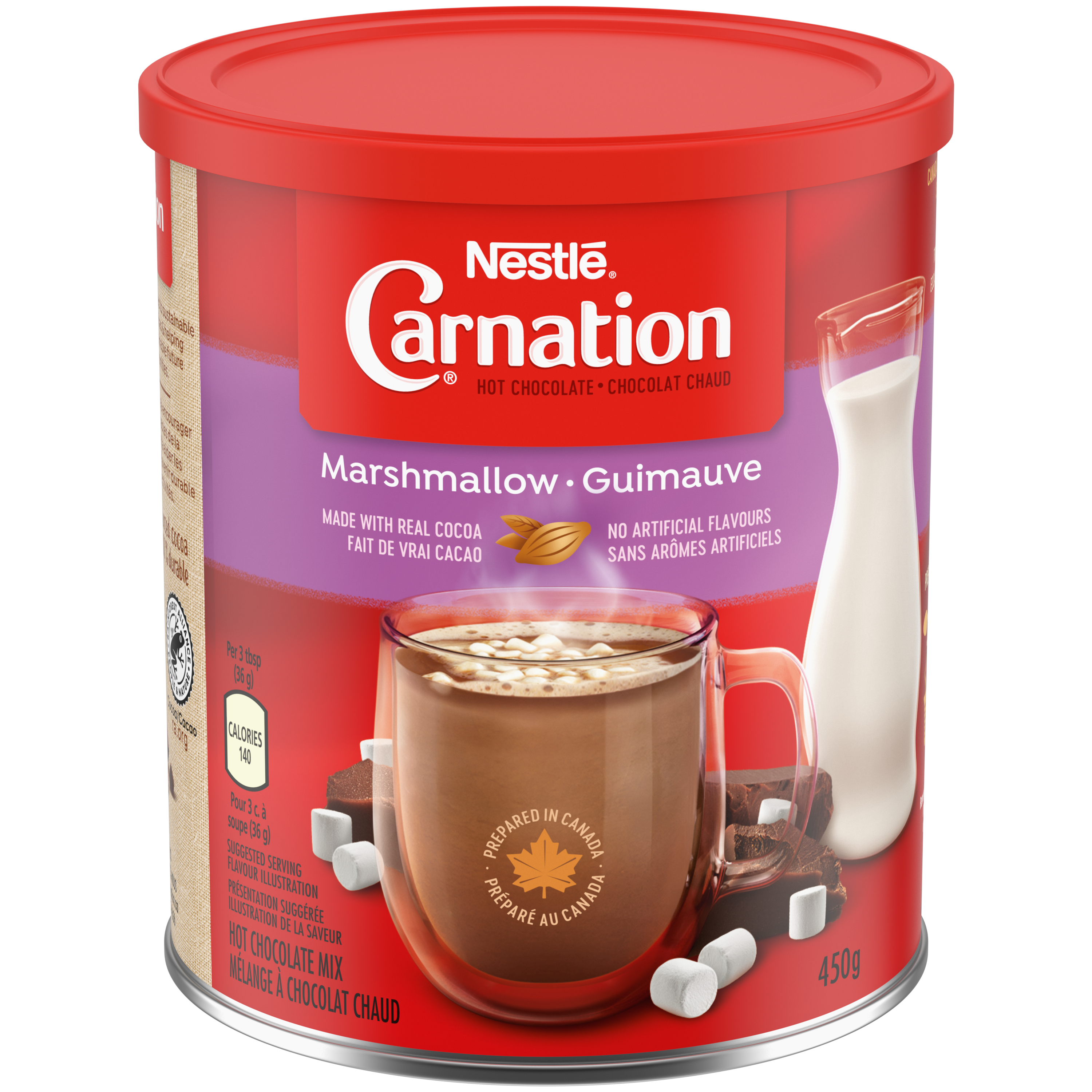 Chocolat chaud CARNATION guimauve