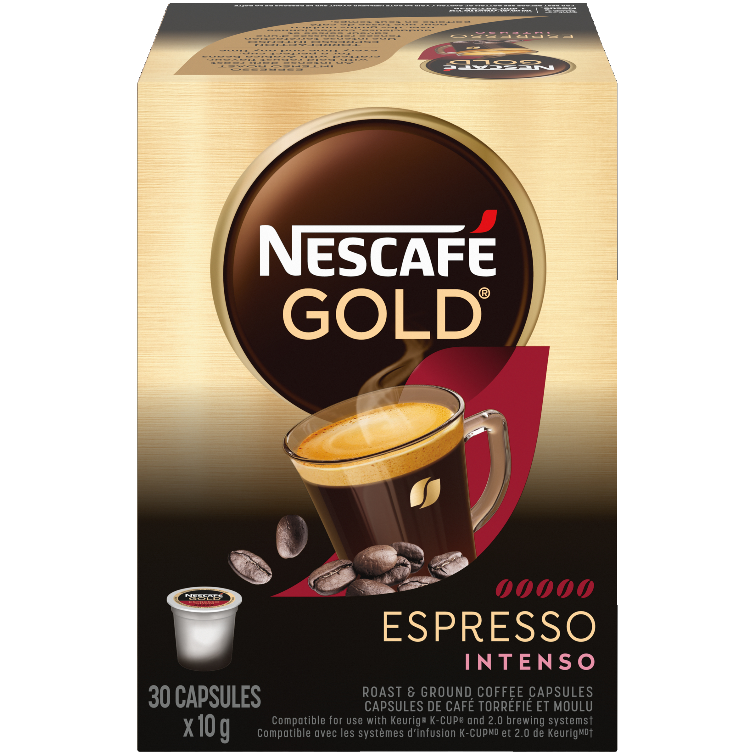NESCAFÉ GOLD Espresso Intenso Coffee Capsules