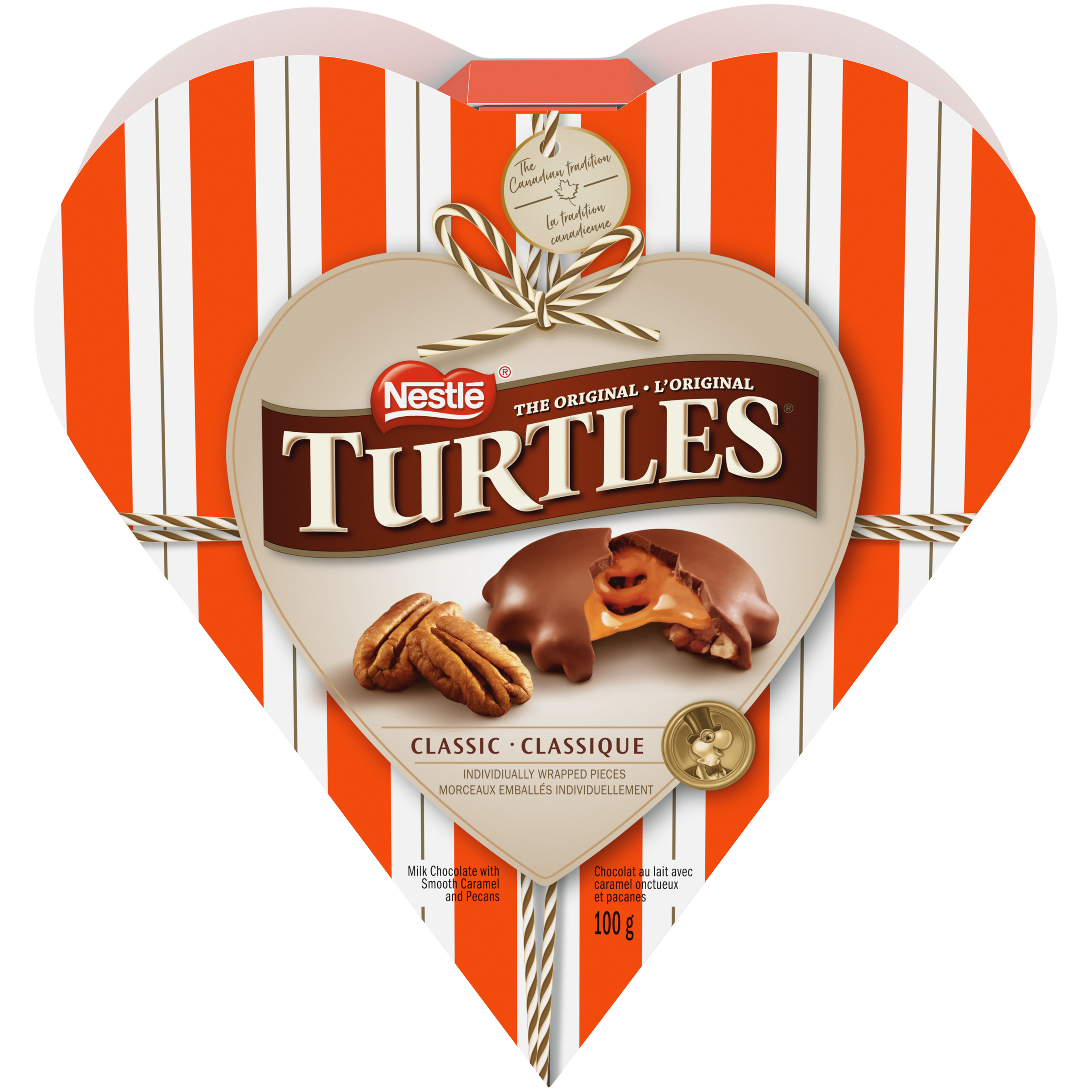 NESTLÉ® TURTLES® Classic Recipe Valentine's Heart Gift Box 100 g