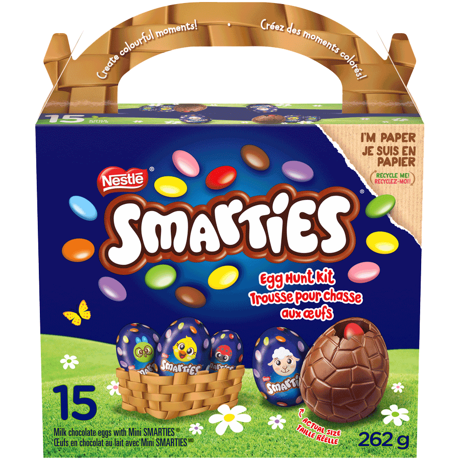 SMARTIES Easter Chocolate Egg Hunt Kit – 262 g