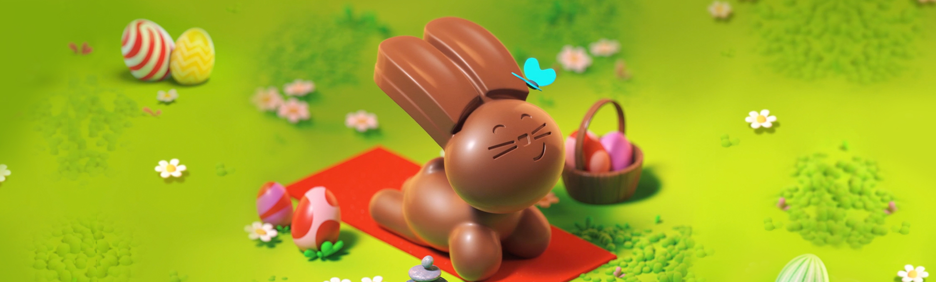 KitKat Bunny Relaxing
