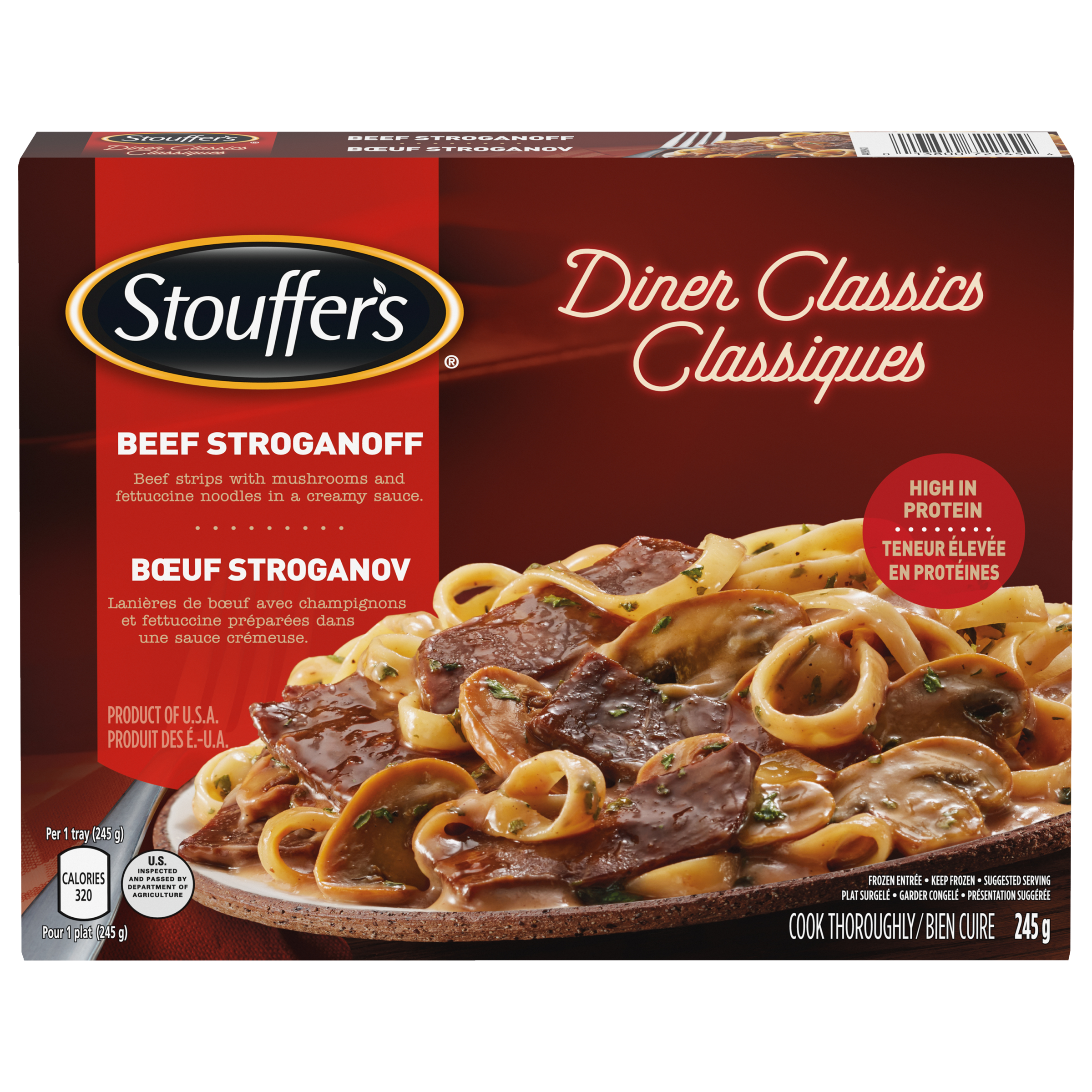 TOUFFER'S Diner Classics Beef Stroganoff 245 g