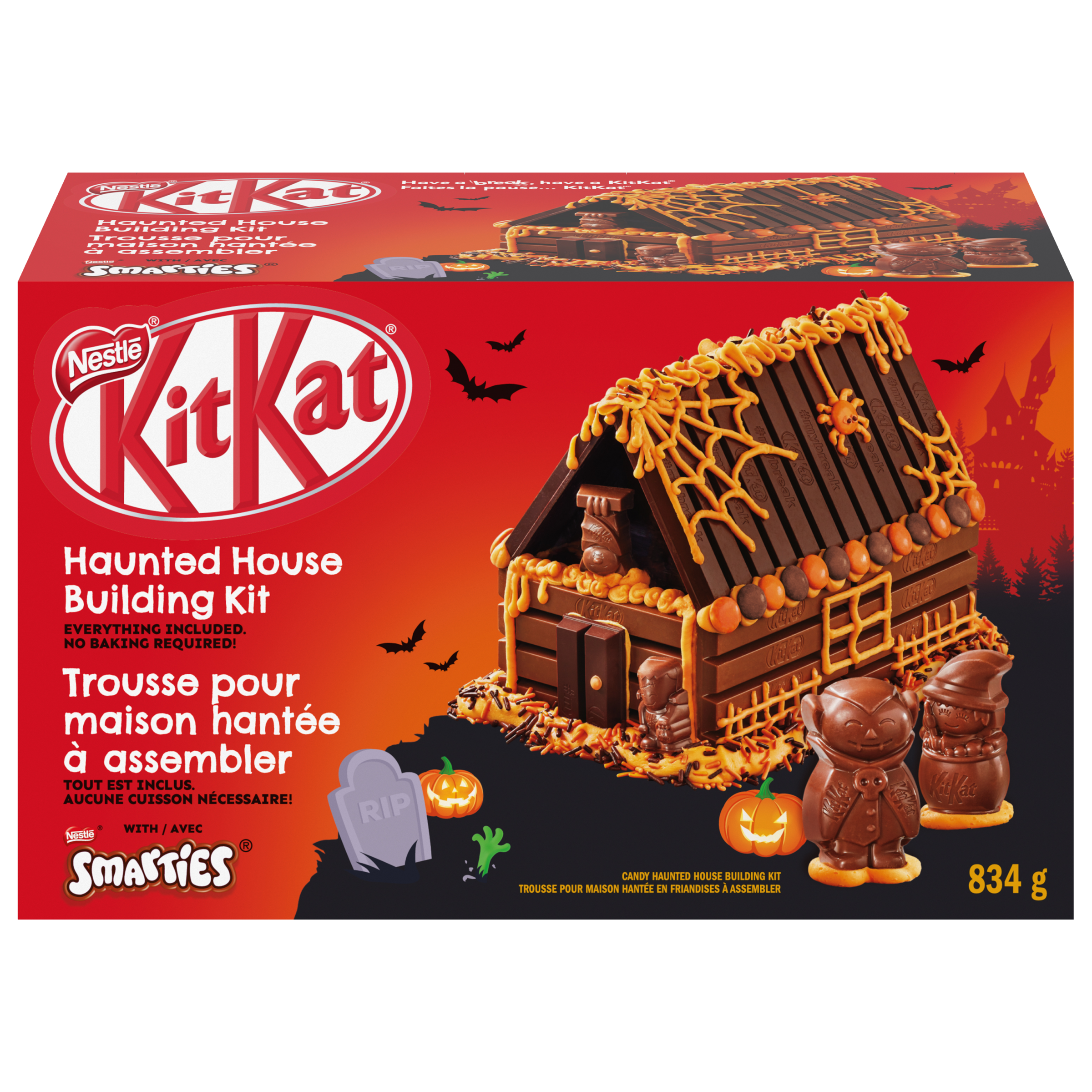 NESTLÉ KITKAT Haunted House Halloween Kit 834 g