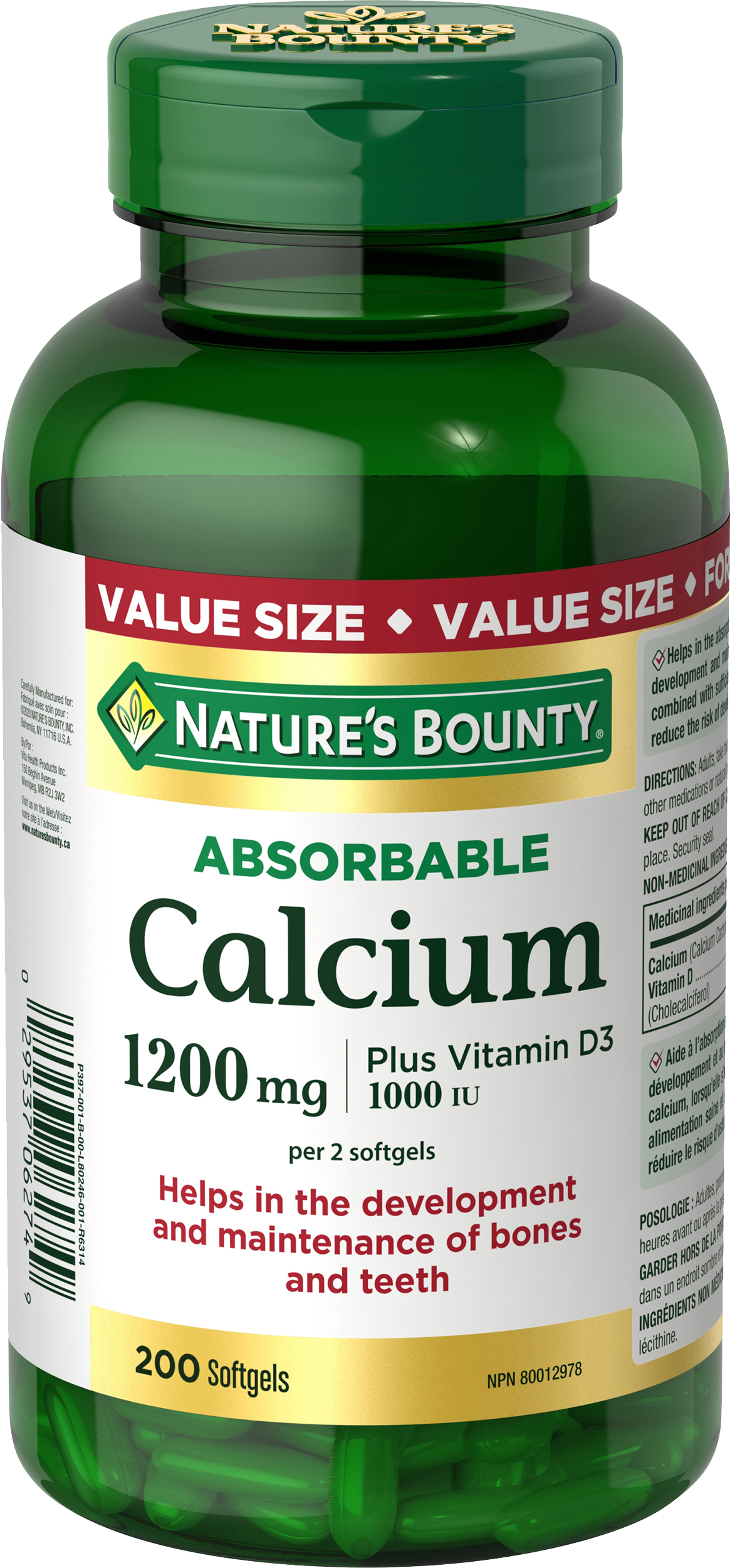 Absorbable Calcium plus Vitamin D3