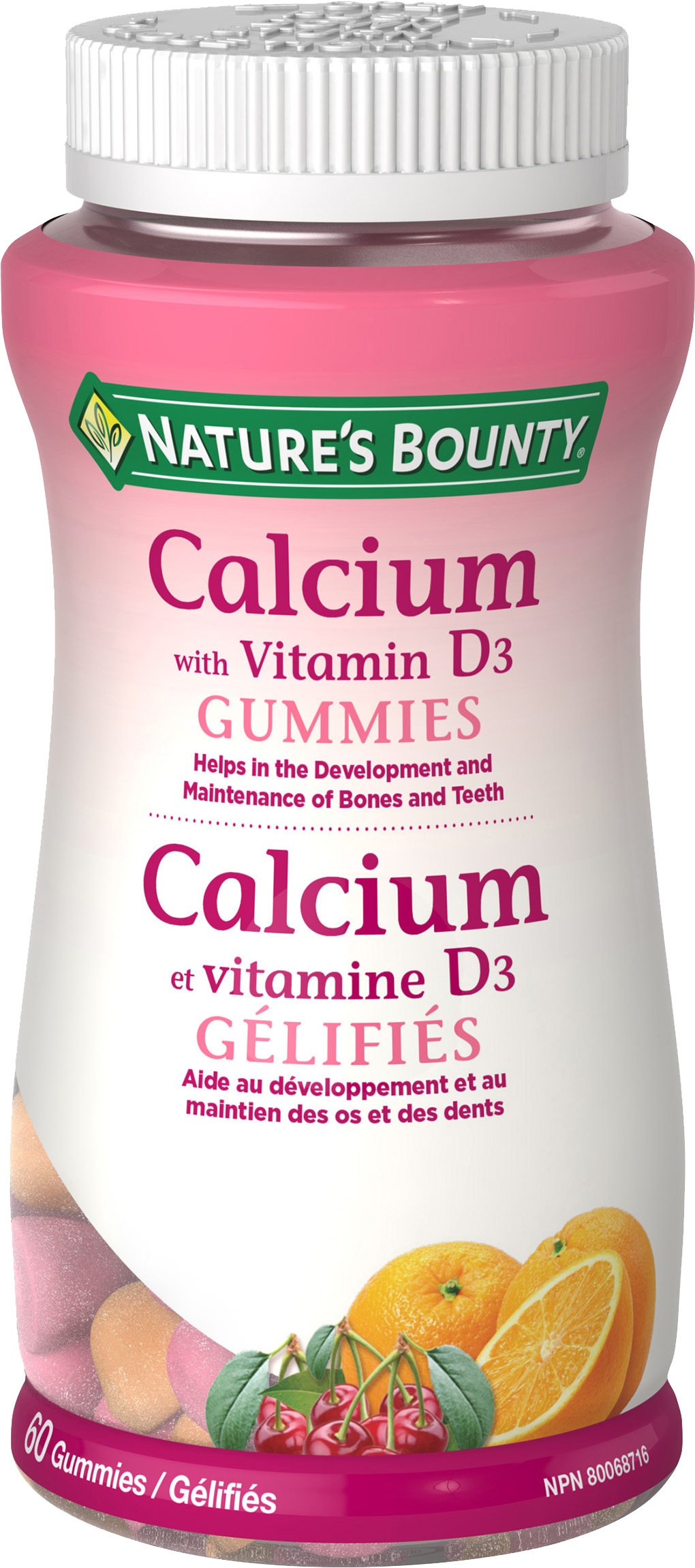 Calcium with Vitamin D3 Gummies