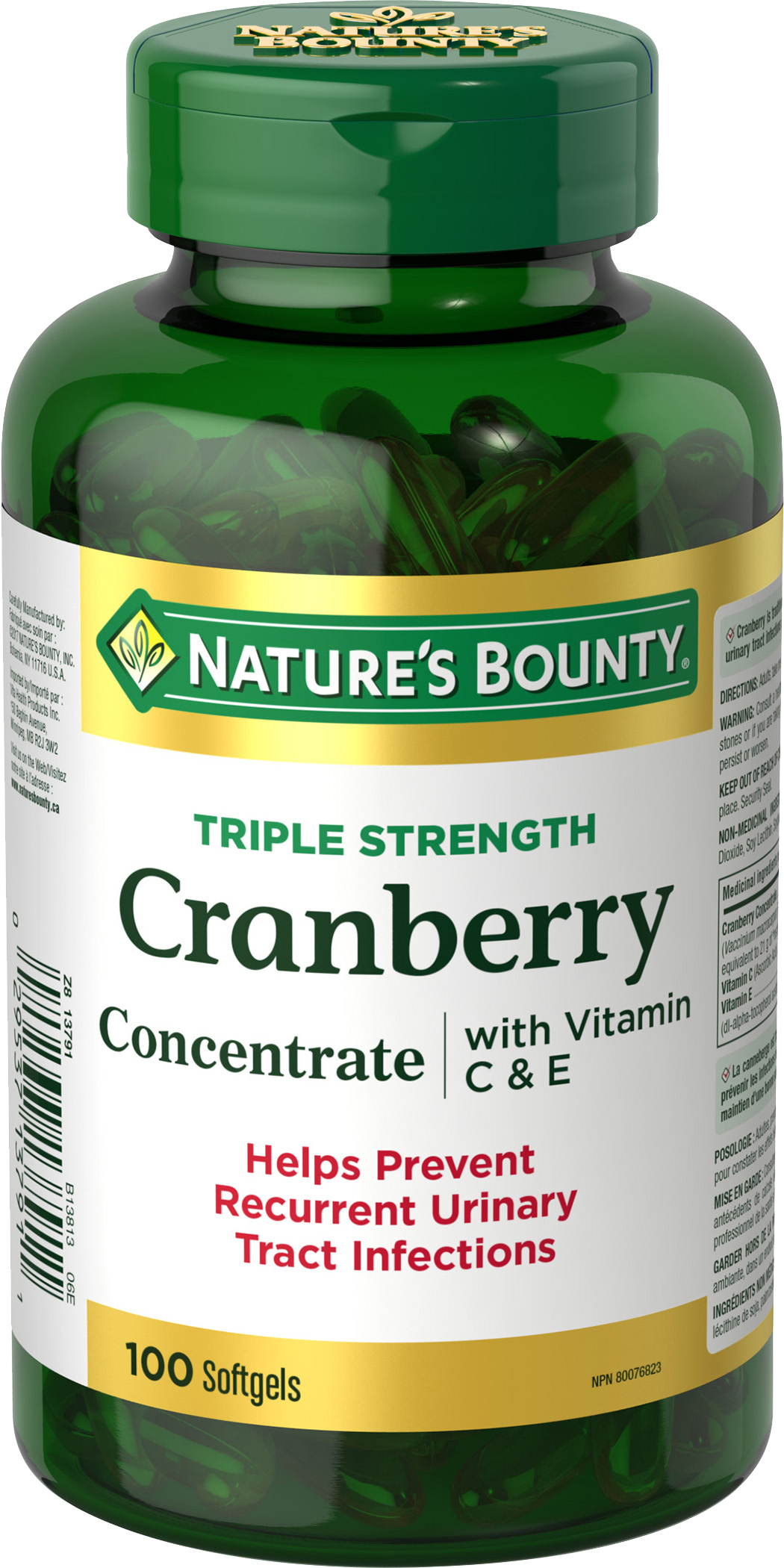 Cranberry with Vitamin C + E