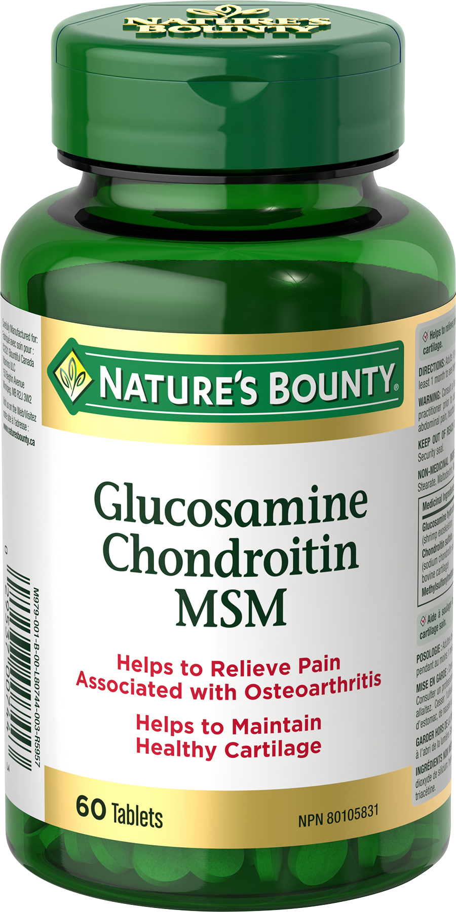 Glucosamine Chondroitin MSM Made with nestle