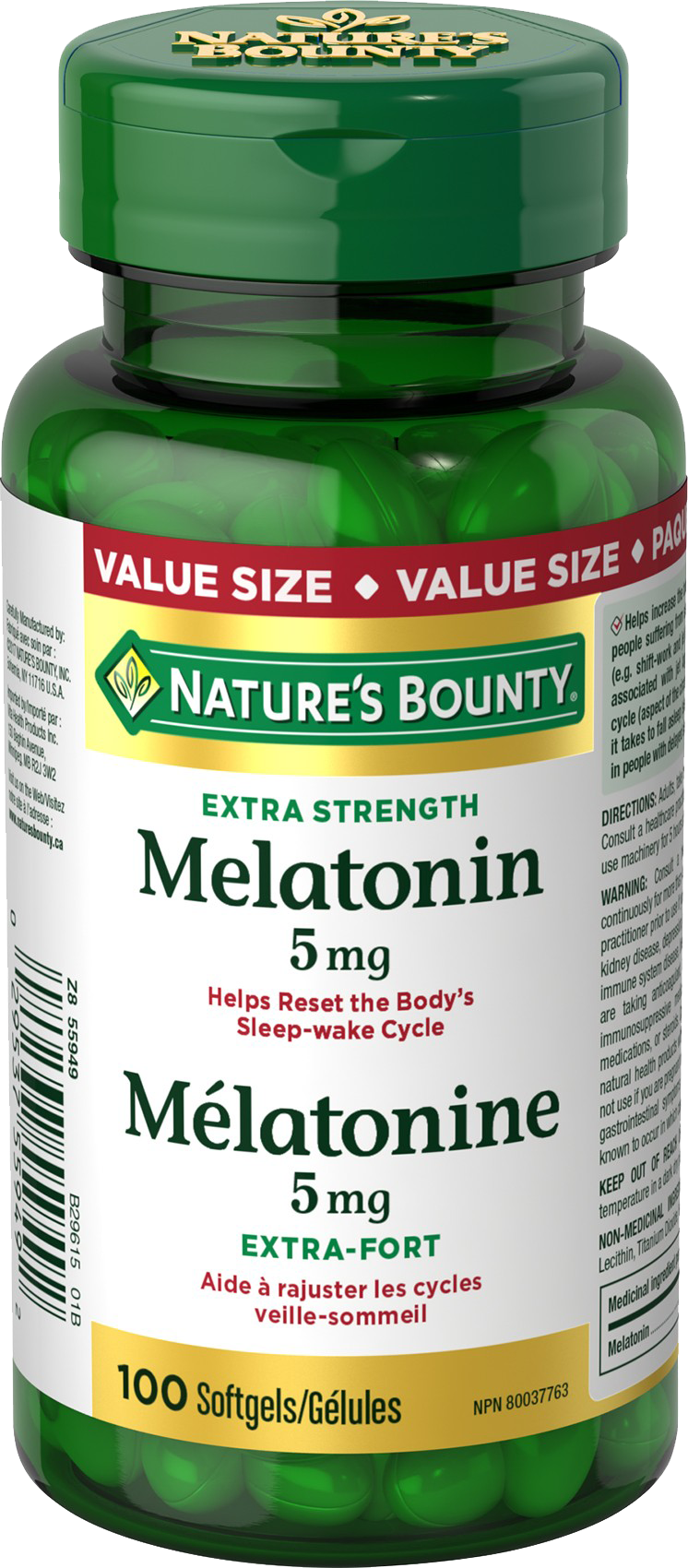 Melatonin 5 mg Softgels