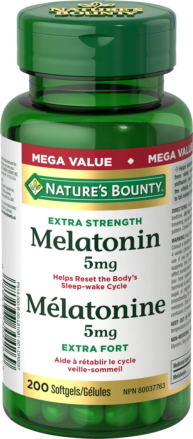 Melatonin 5 mg Softgels