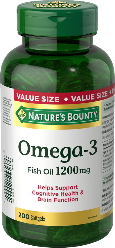 Omega-3 Fish Oil 1200mg 200
