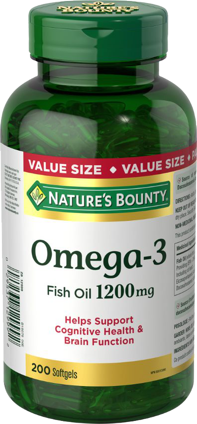 Omega-3 Fish Oil 1200mg 200