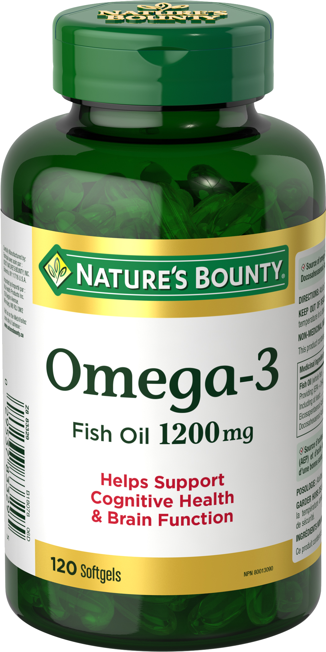 Omega-3 Fish Oil 1200mg