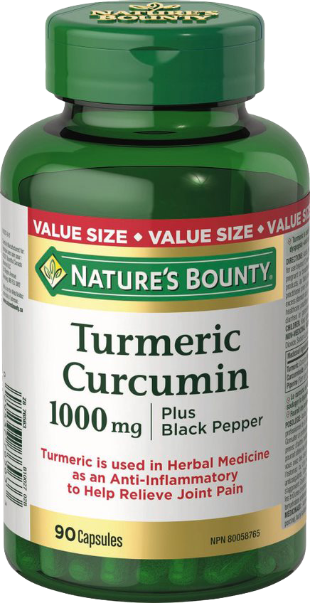 Turmeric Curcumin plus Black Pepper 90