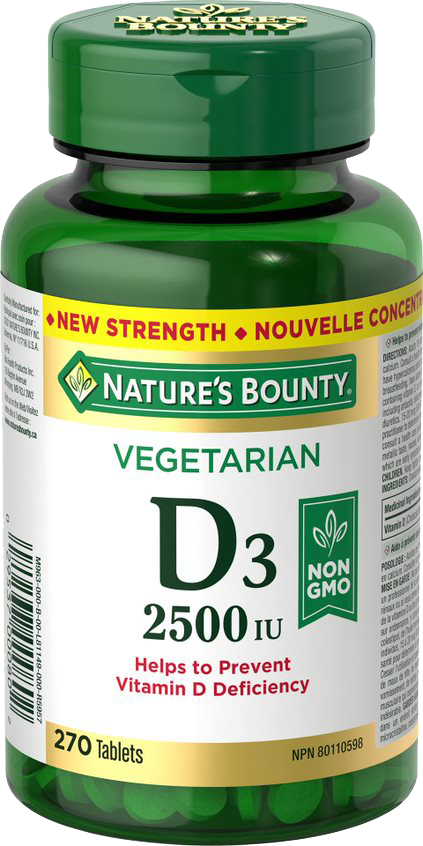 Vegetarian Vitamin D3 2500 IU 270