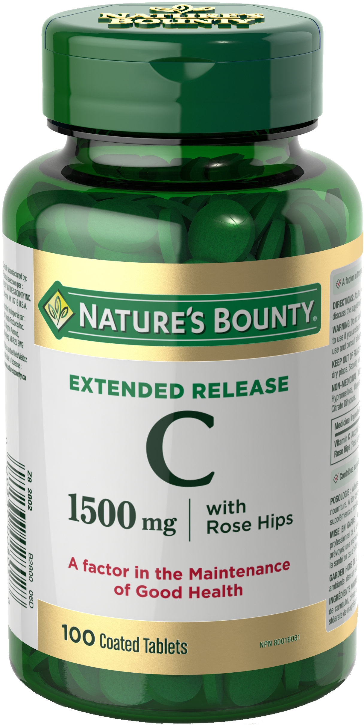 Vitamin C 1500MG with Rose Hips