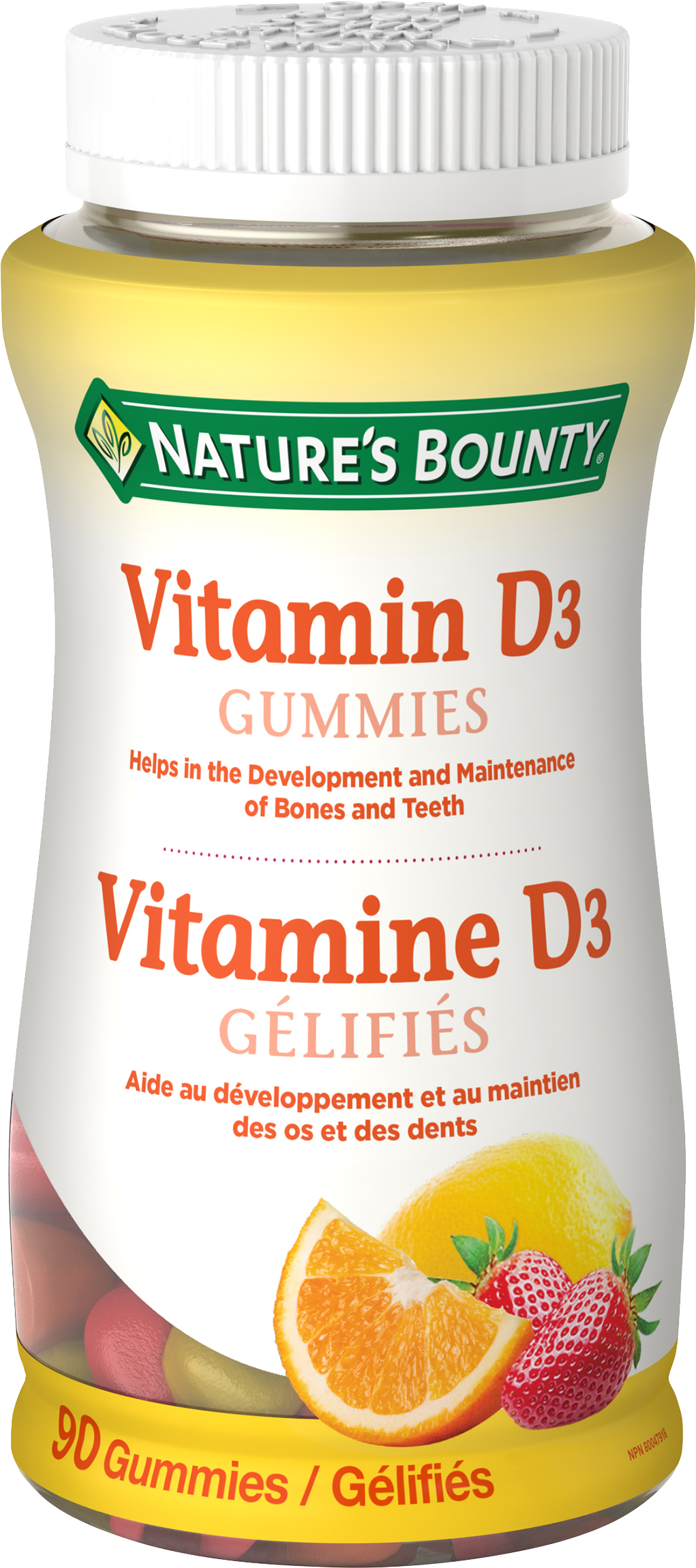 Vitamin D3 Gummies 90