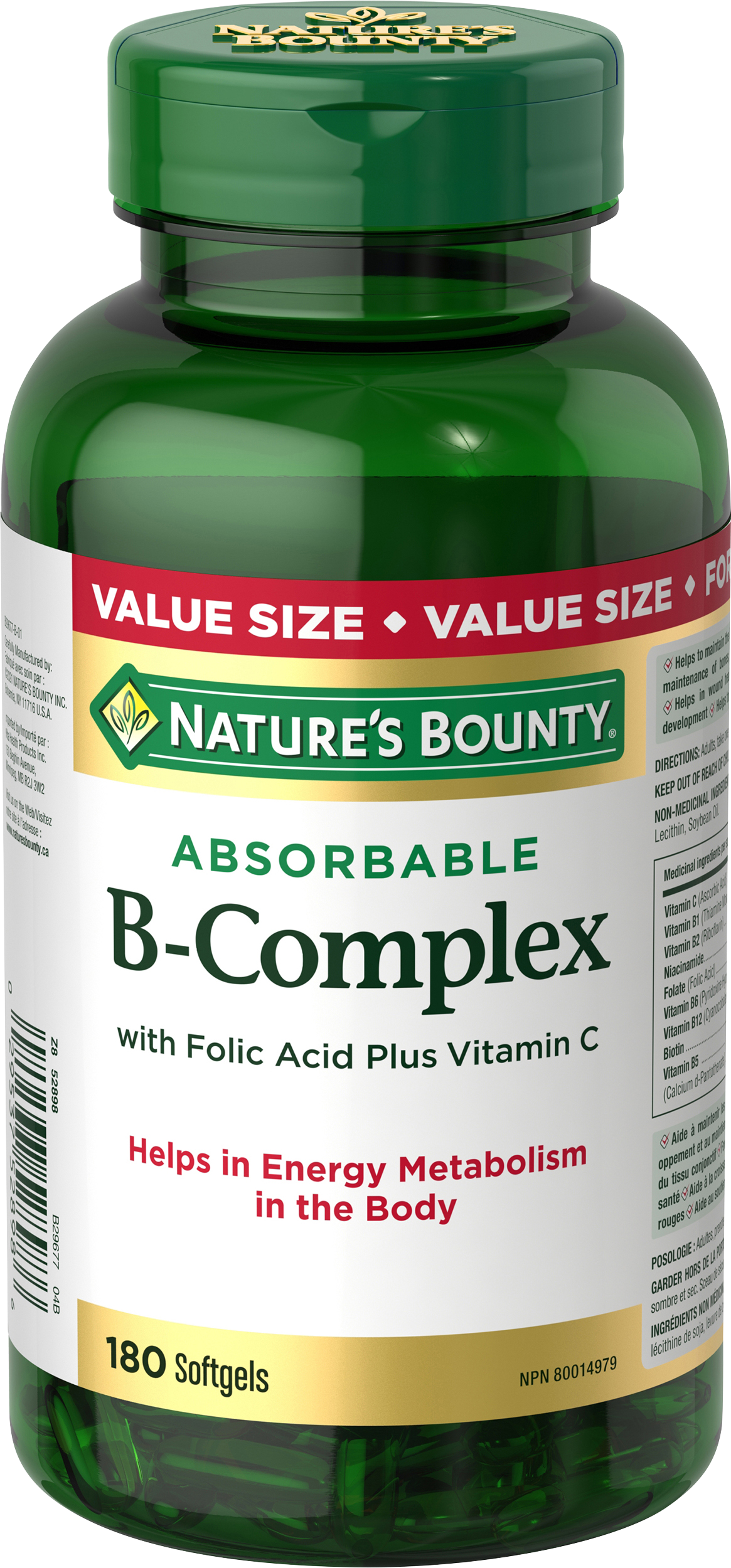 B-complex 180 softgels