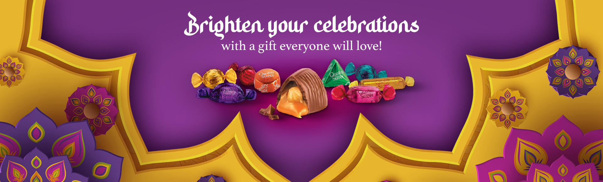 Brighten your Celebrations with Quality Street