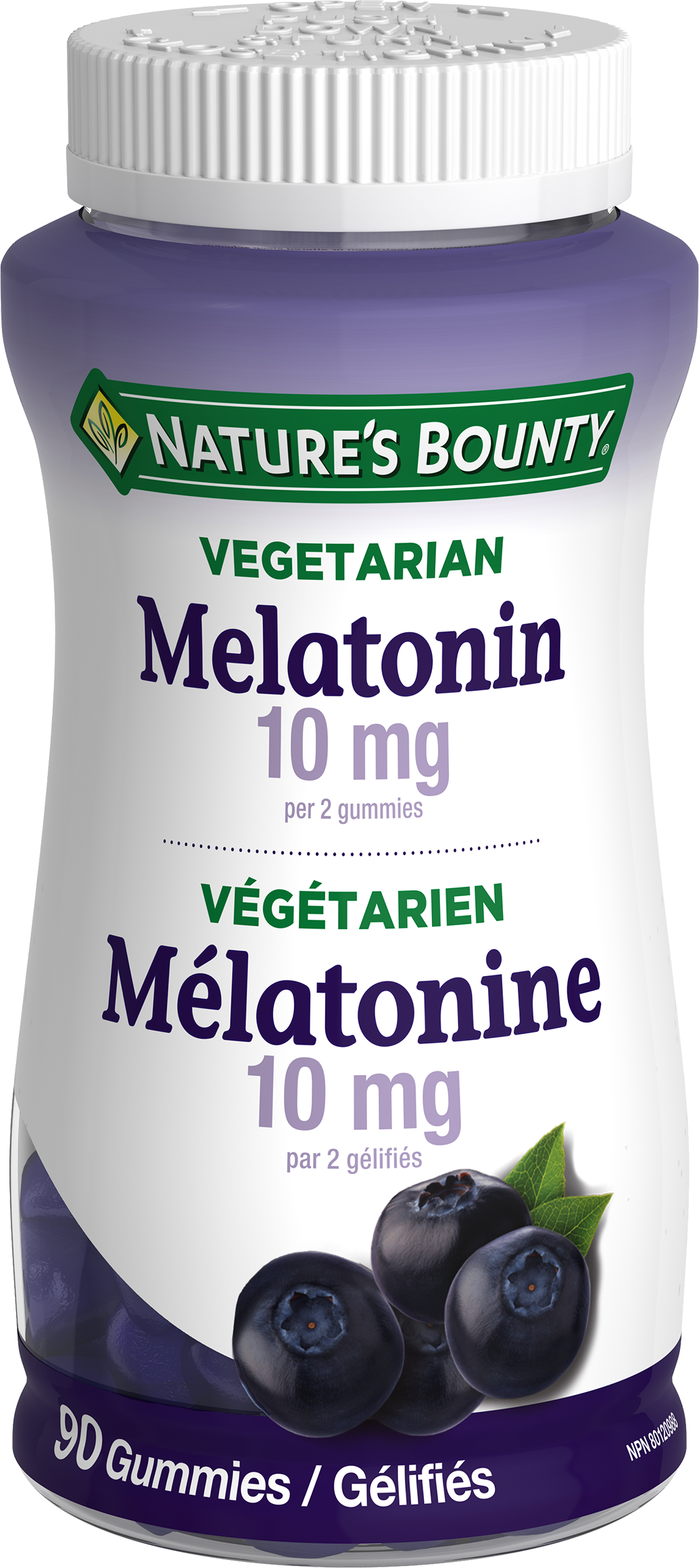 Nature's Bounty Melatonin Vegetarian 10mg Gummy