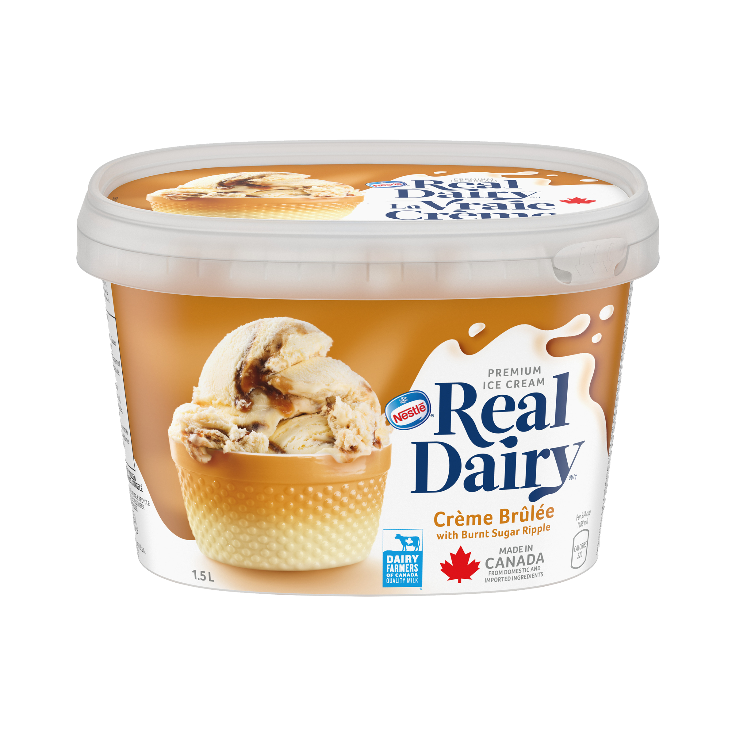 REAL DAIRY Crème Brûlée