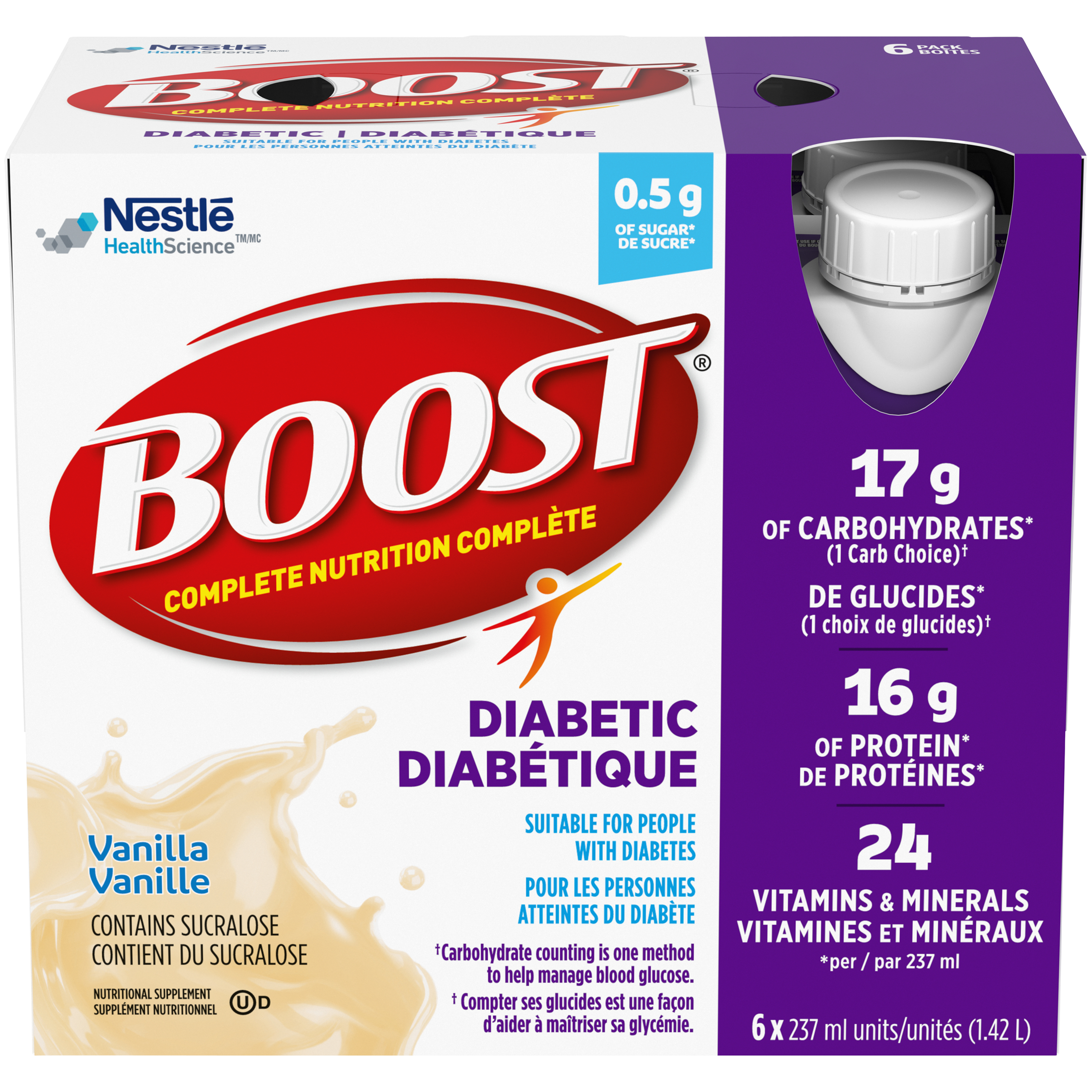 Diabetic Nutritional Supplement – Vanilla