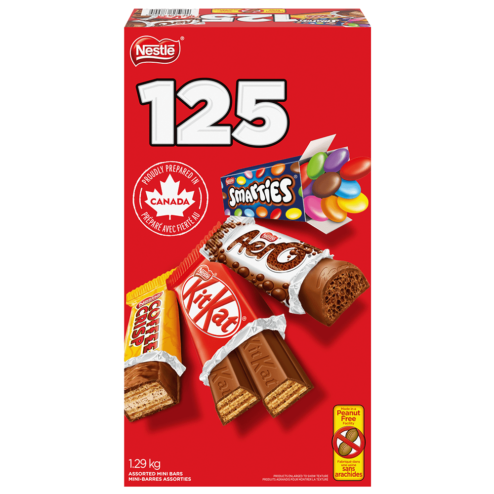 NESTLÉ Assorted Minis Carton 125 pack