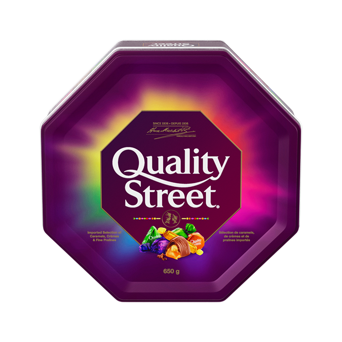QUALITY STREET Holiday Gift Tin Made with nestle