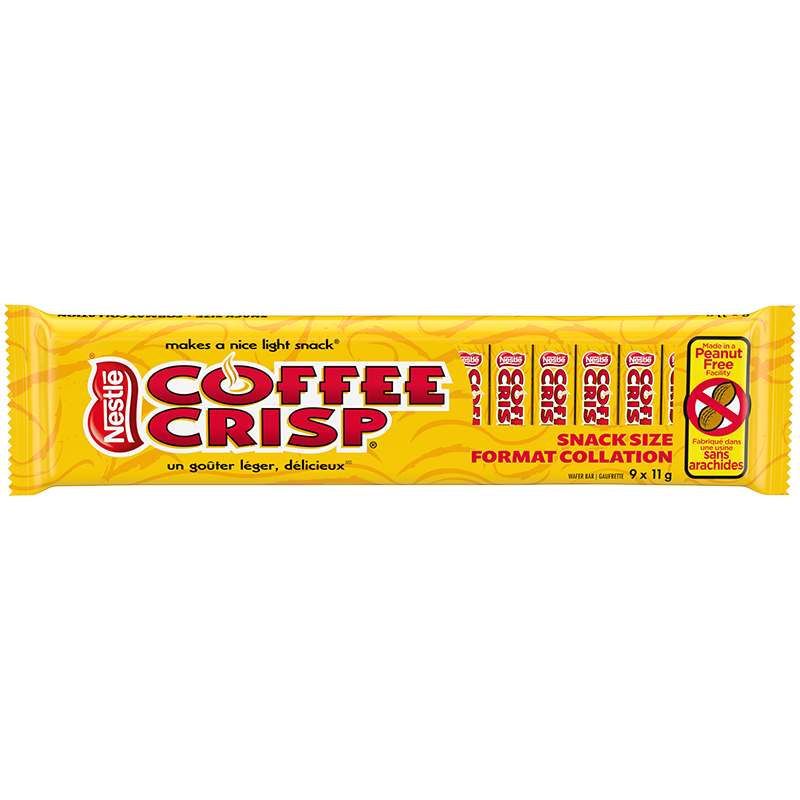 Coffee crisp bar 11 g snack