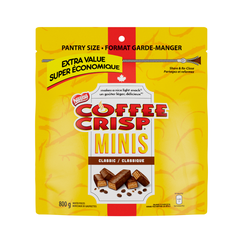 COFFEE CRISP Minis Classic Made With Nestle COFFEE CRISP Minis Classic Made With Nestle