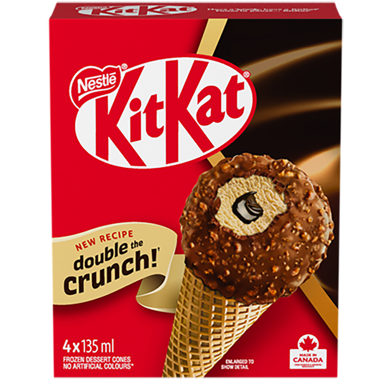Kit Kat frozen cones