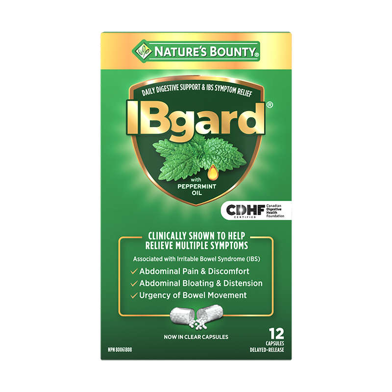 IBgard capsules with peppermint oil