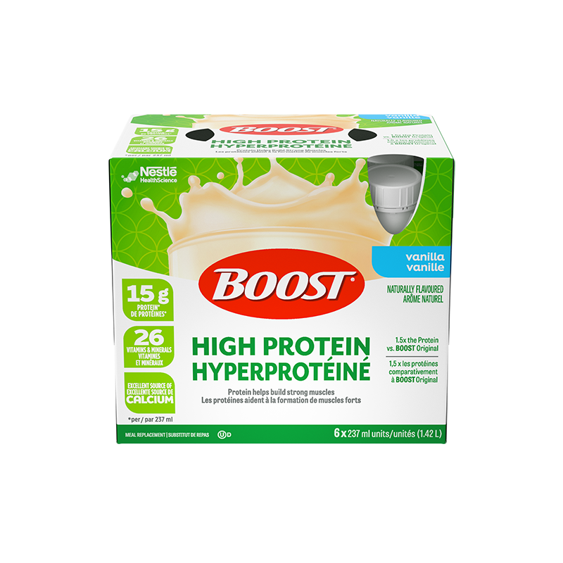 High protein vanilla multipack