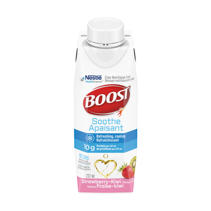 BOOST Soothe Clear Nutritional Drink, Strawberry Kiwi