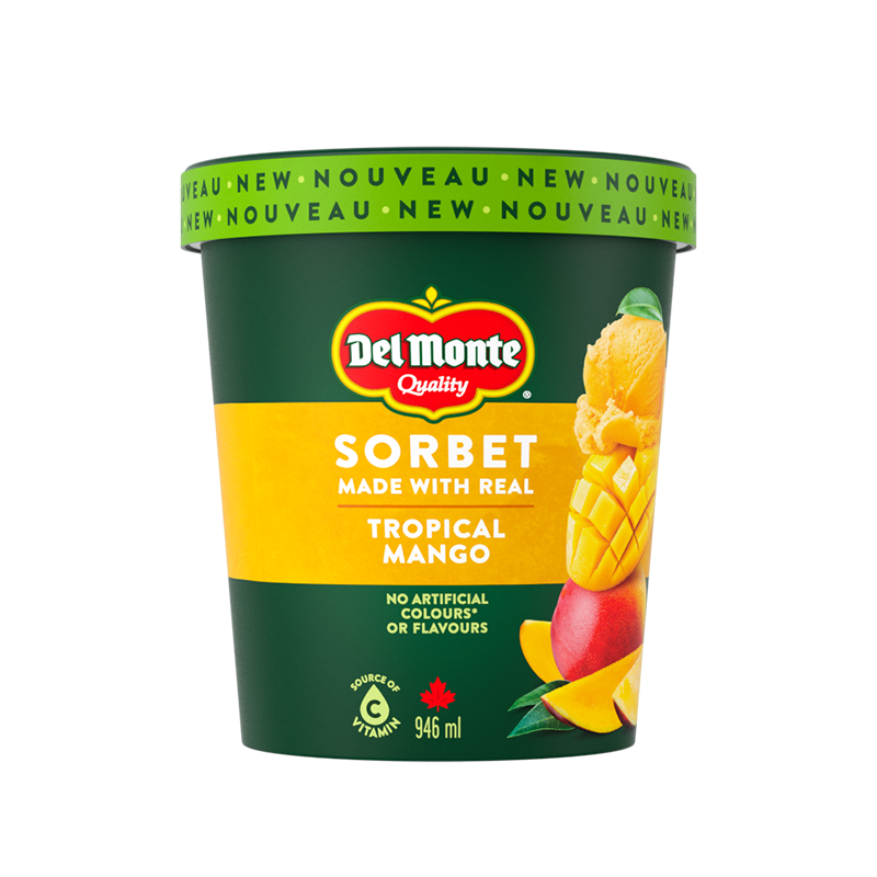 Del Monte tropical mango tub