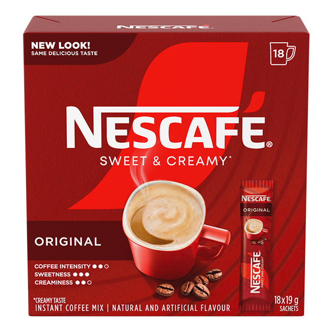 Nescafé sweet and creamy original