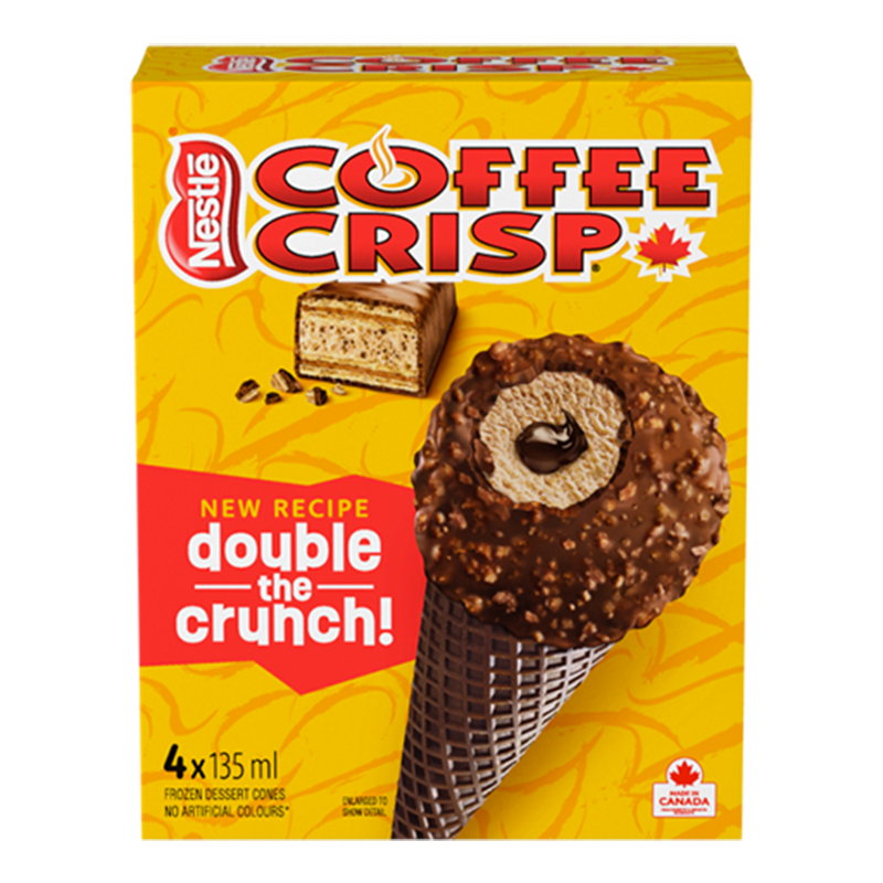 COFFEE CRISP Frozen Cone
