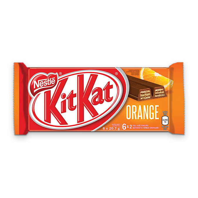 Orange kitkat cheap