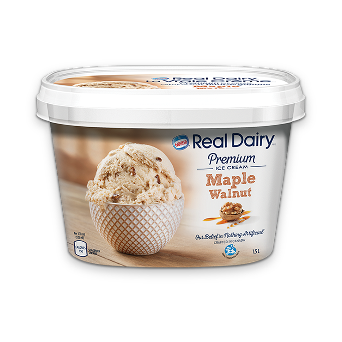 Real Dairy Maple Walnut Ice Cream Nestle Canada