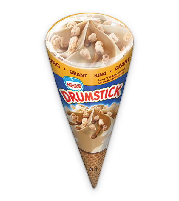 DRUMSTICK King Sweet n' Salty Caramel, 180 ml.