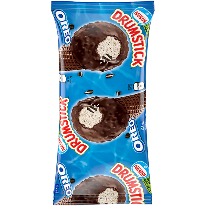 OREO DRUMSTICK Frozen Desert Cone, 135 ml.