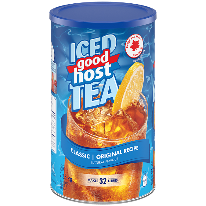 GOOD HOST Classic Iced Tea. 2.35 kg makes 32 L.