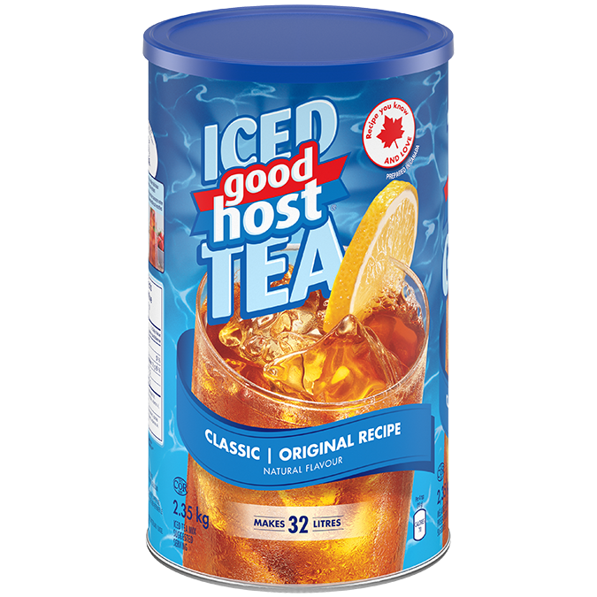 GOOD HOST Classic Iced Tea. 2.35 kg makes 32 L.